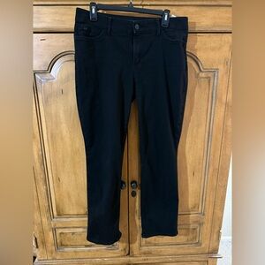 Lee Women's Black Regular Dit Straight Leg Mis Rise- Size 12